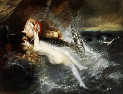 El beso de la sirena de Gustav Wertheimer